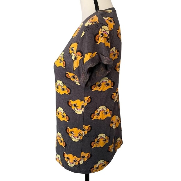 Lion King Simba Disney Short Sleeve T Shirt - Picture 4 of 7